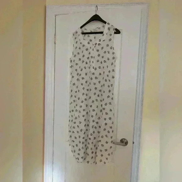 Vintage Barbizon floral cotton dress sleepwear size  large - Picture 1 of 5